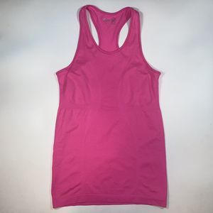 Zyia Active Tank Top Hot Pink Racerback Women's Medium Copper Infused Stretch